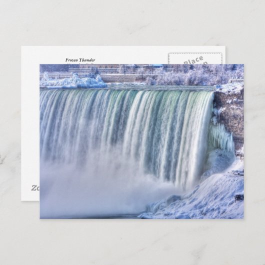 Frozen Thunder Postkarte (Vorne/Hinten)