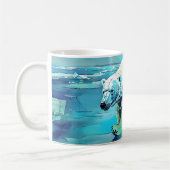 "Frozen Wilds: Die Reise des Bären" Kaffeetasse (Links)