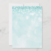 Frozen Winter Wonderland Einladung zum Geburtstag (Rückseite)