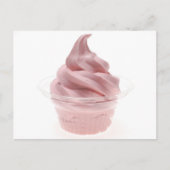 Frozen Yogurt Postkarte (Vorderseite)