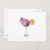 FROZENGETRÄNK POSTKARTE (Vorne/Hinten)