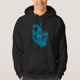 Frozenschädel: Blauer Untergang Hoodie