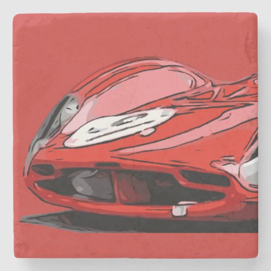 FRREVER RED STEINUNTERSETZER (Vorderseite)