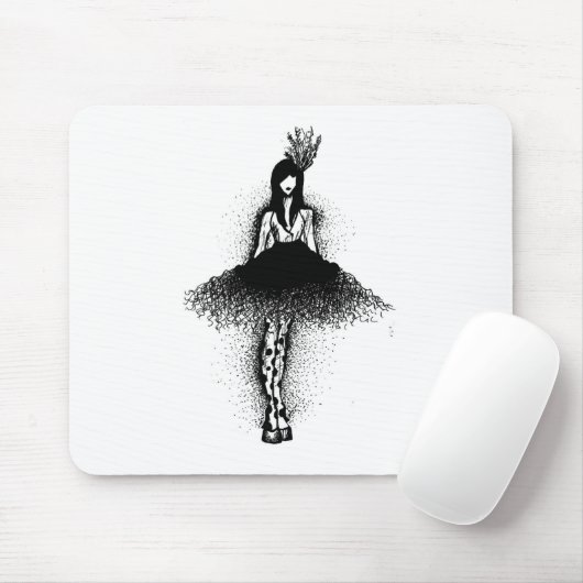 FRU-FRU Chick.jpeg Mousepad (Mit Mouse)