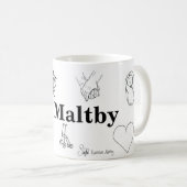 Fru Maltby Kaffeetasse (VorderseiteRechts)