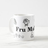 Fru Maltby Kaffeetasse (Vorderseite Links)