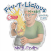 Fru-T-Lecker Aufkleber (Vorderseite)