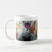Frucht-Abstrakt in Fettschrift #6 Kaffeetasse (Links)