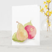 Frucht-Anordnungs-Gruß-Karte Karte (Gelbe Blume)