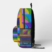 "Frucht" Bedruckter Rucksack (Rechts)