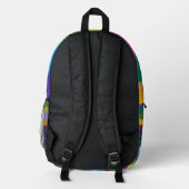 "Frucht" Bedruckter Rucksack (Rückseite)