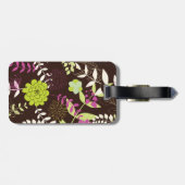 Frucht Blume Feine Niedliche Girly Retro Blumenstr Gepäckanhänger (Rückseite horizontal)