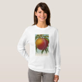 Frucht Chromo Lithographie von PeachFruitState T-Shirt (Vorne ganz)