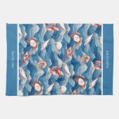 Frucht de Mer Personalisiert Geschirrtuch (Horizontal)