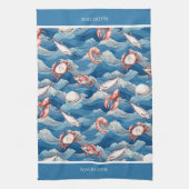 Frucht de Mer Personalisiert Geschirrtuch (Vertikal)