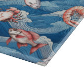 Frucht de Mer Personalisiert Schneidebrett (Ecke)