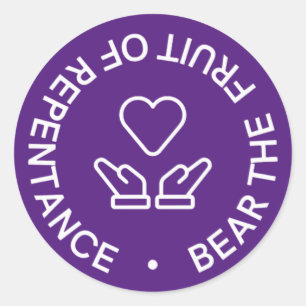 Frucht der Aufkleber