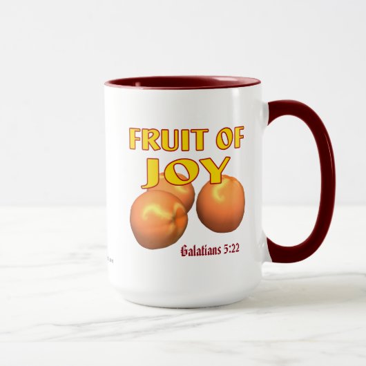 Frucht der Freude Tasse (Rechts)