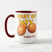 Frucht der Freude Tasse (Links)