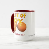 Frucht der Freude Tasse (Vorderseite Links)
