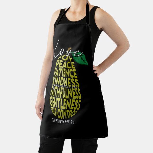 Frucht der Geist Liebe Joy Peace Patience Kindness Schürze (InSitu)