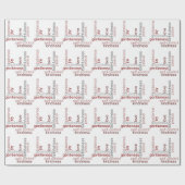 Frucht der Geist-Wort-Kunst Geschenkpapier (Flach)