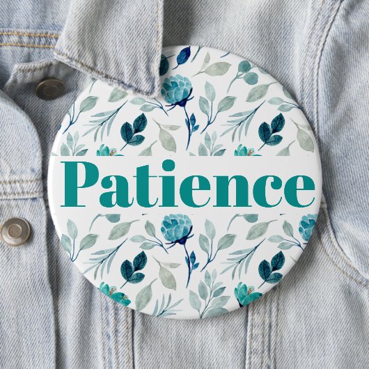 Frucht der Spirit Button - Geduld (Beispiel)