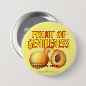 Frucht der Stille Button (Vorne & Hinten)