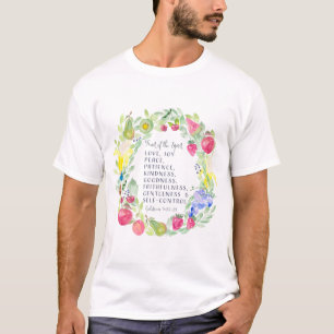 Frucht der Wasserfarbenkunst T-Shirt