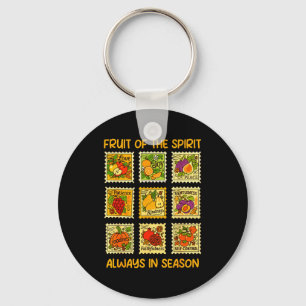 Frucht des christlichen Glaubens an Jesus Gott Lie Schlüsselanhänger