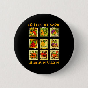 Frucht des christlichen Glaubens Jesus Gott Liebha Button