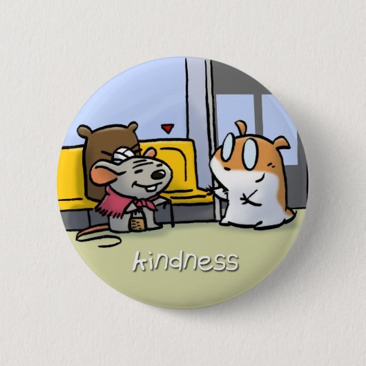 Frucht des Geist-Knopf-Abzeichens (Güte) Button (Vorderseite)