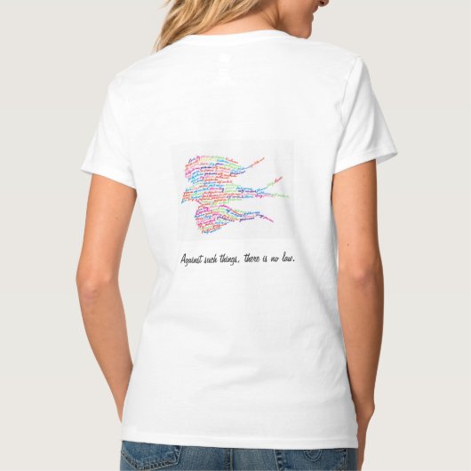 Frucht des Geist-Shirts T-Shirt (Rückseite)