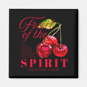 Frucht des Geistes Christlich Religiöse Bibelverse Magnet