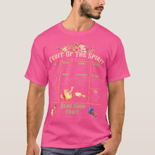 Frucht des Geistes Christliche Bibel Jesus Religio T-Shirt