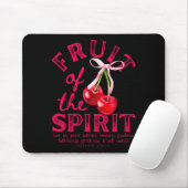 Frucht des Geistes Christliche Kokette Rosa Schlei Mousepad (Mit Mouse)