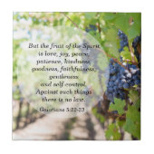 Frucht des Geistes Fliese (Vorderseite)