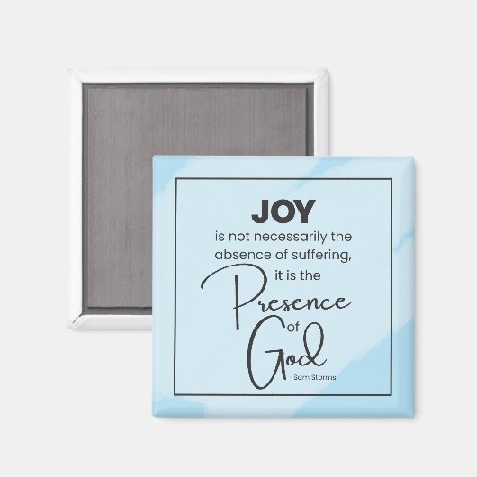 Frucht des Geistes - Freude Magnet (Vorderseite/Rückseite)