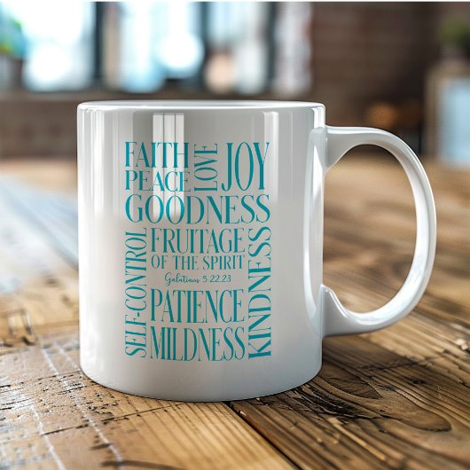 Frucht des Geistes Galater 5 Kaffeetasse