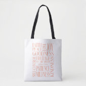 Frucht des Geistes Galater 5 Tasche (Vorderseite)
