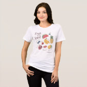 Frucht des Geistes Galaterbrief  Tri-Blend Shirt (Vorderseite voll)