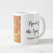 Frucht des Geistes, Inspirational christlicher Jumbo-Tasse (Vorderseite Rechts)