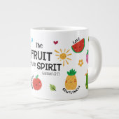 Frucht des Geistes Jumbo-Tasse (Vorderseite Rechts)