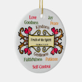 Frucht des Geistes Keramik Ornament (Rechts)