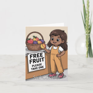 Frucht des Geistes: Kontrolle des Kindes Karte