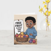 Frucht des Geistes: Kontrolle des Kindes Karte (Gelbe Blume)