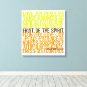 Frucht des Geistes Leinwanddruck (Insitu (Holzboden))