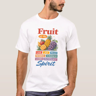 Frucht des Geistes – Liebe Freude Frieden Christli T-Shirt