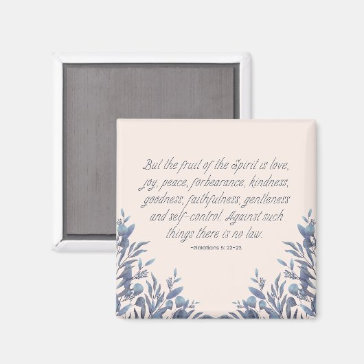 Frucht des Geistes Magnet (Vorderseite/Rückseite)