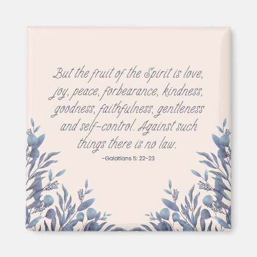 Frucht des Geistes Magnet (Vorne)